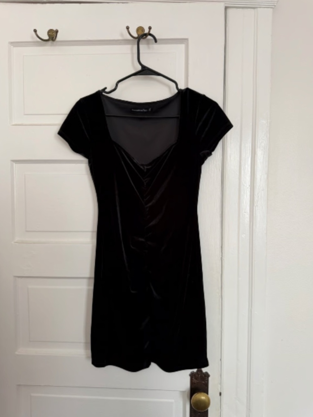 Abercrombie Black Velvet Dress SP